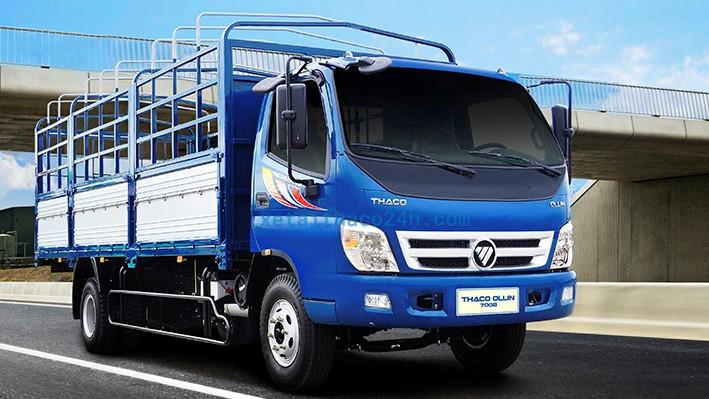 Thaco OLLIN 2015  Bán xe tải Thaco Ollin 450A thùng bạt cũ